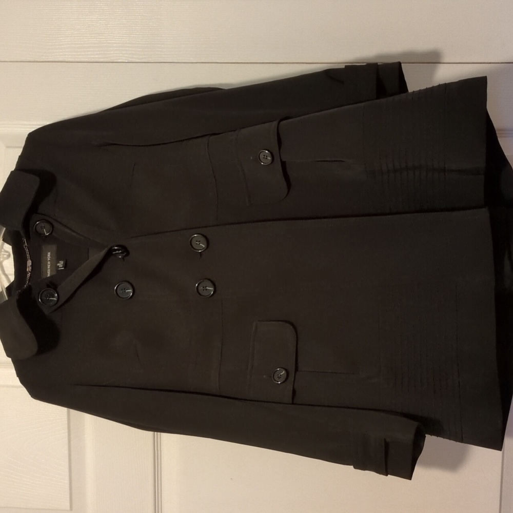 Jones New York Black Trench Coat